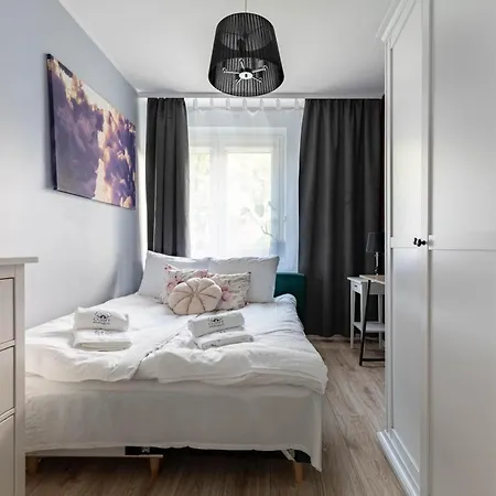 דירה Brzezno Przy Plazy, 2 Sypialnie, 6 Os - Comfy *